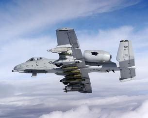 A-10 Thunderbolt II with a full load