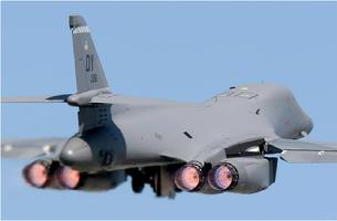 B-1B Lancer full afterburner