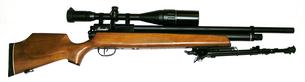 Benjamin - Marauder - .25 Caliber Pellet Rifle - Pre-Charged Pneumatic - 3,000psi - 900fps - 8 Pellet Magazine - 6 x 24 x 50mm AO Scope - Target Knobs - Mil-Dots - Red and Green Illuminated Reticle