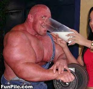Cal says milk will make you big and strong