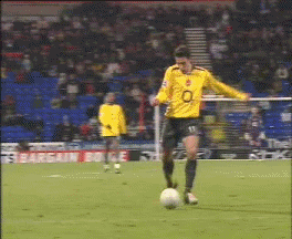 Cal used to bend it like Beckham