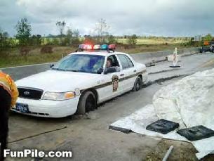Cal used to be a cop