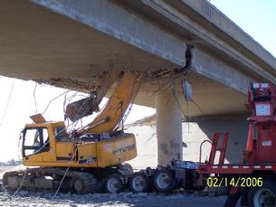 Cal used to haul heavy equipment