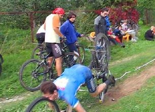 Cal used to ride a bike