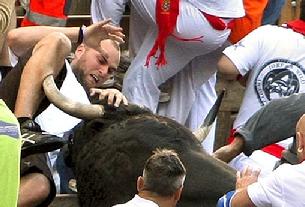 Cal used to run with the bulls