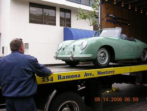 Unloading in Monterey, CA