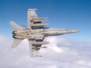 FA-18 Hornet underside